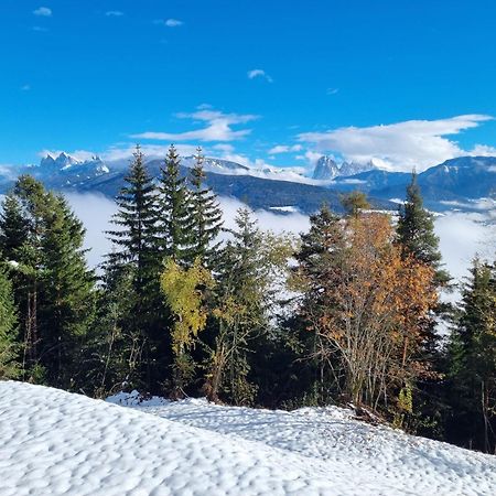 Alone In Chalet With View On Dolomites Villandro Exteriör bild
