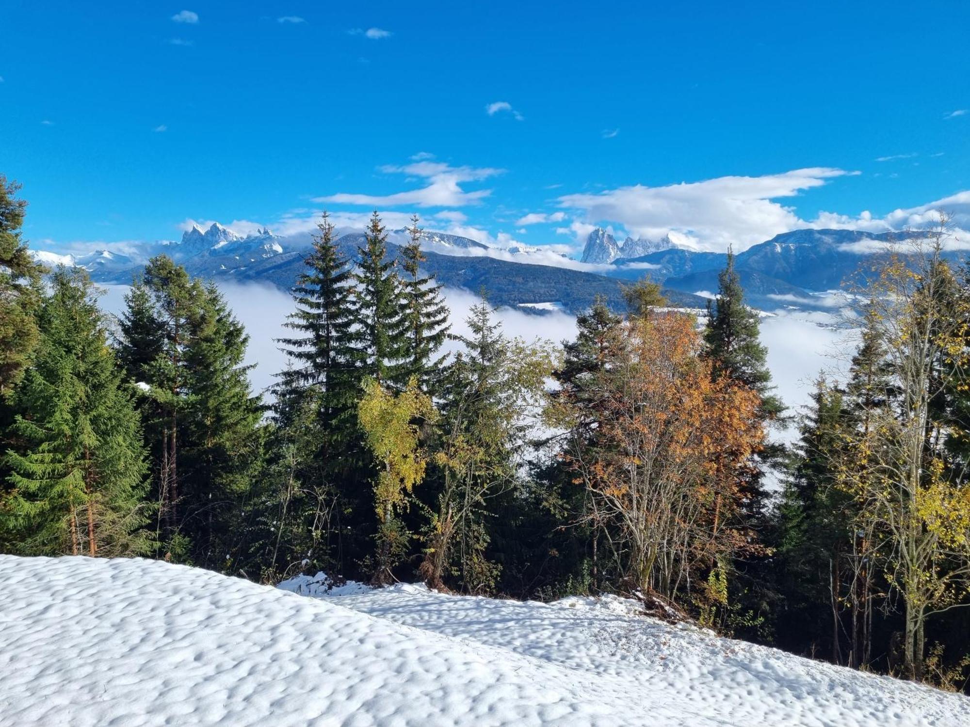 Alone In Chalet With View On Dolomites Villandro Exteriör bild