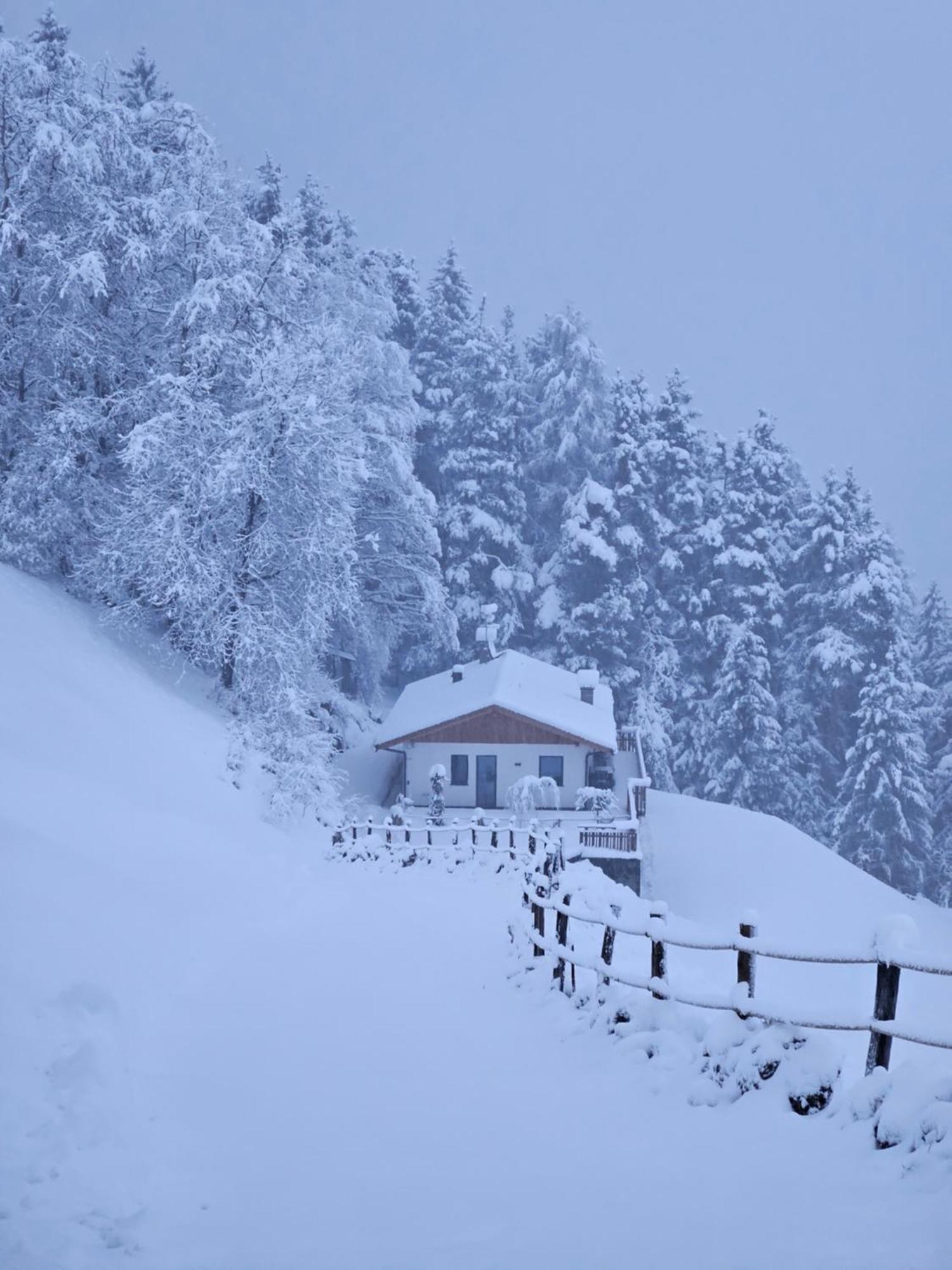 Alone In Chalet With View On Dolomites Villandro Exteriör bild